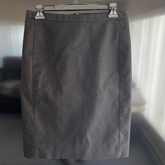 J Crew Black Pencil Skirt size 4 - Picture 4 of 5